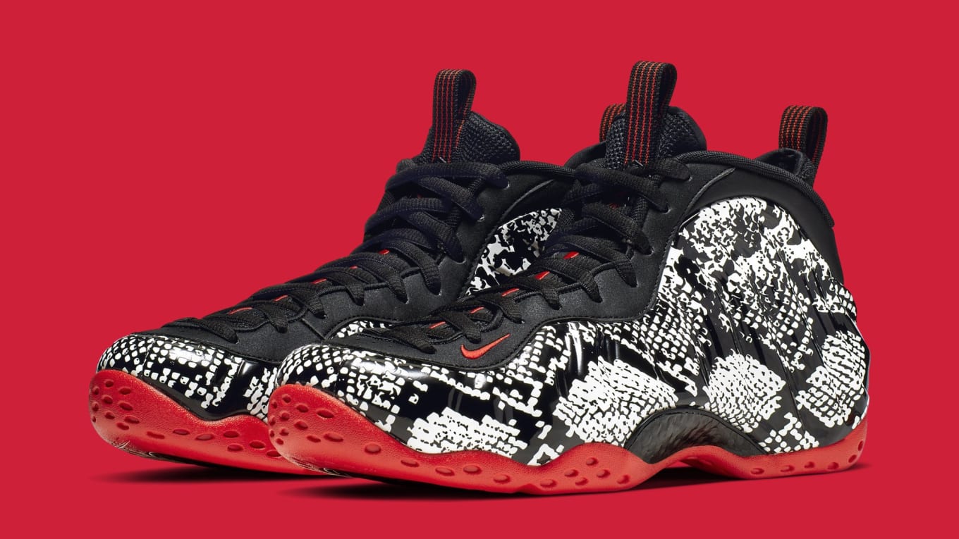 snakeskin nike foamposite