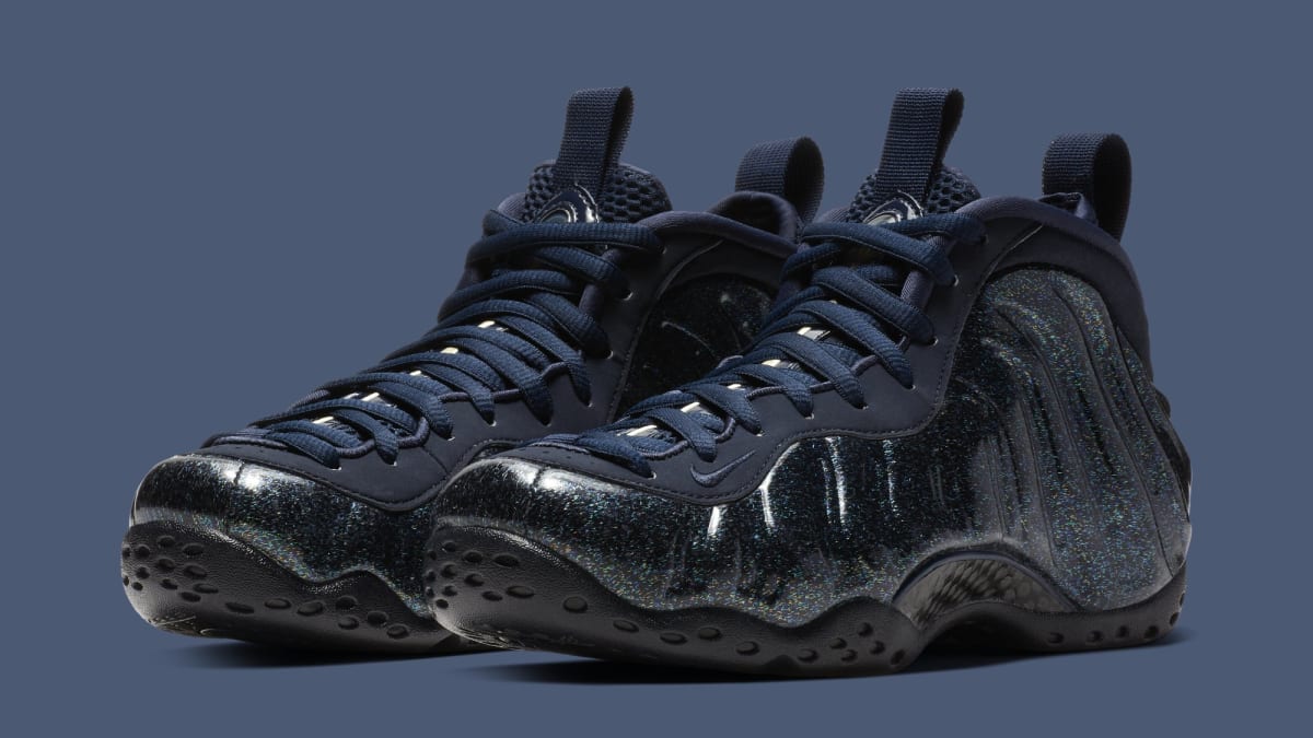 air foamposite one obsidian glitter