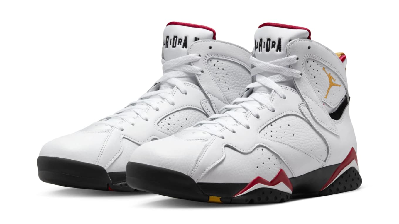 White and red jordans 7 clearance