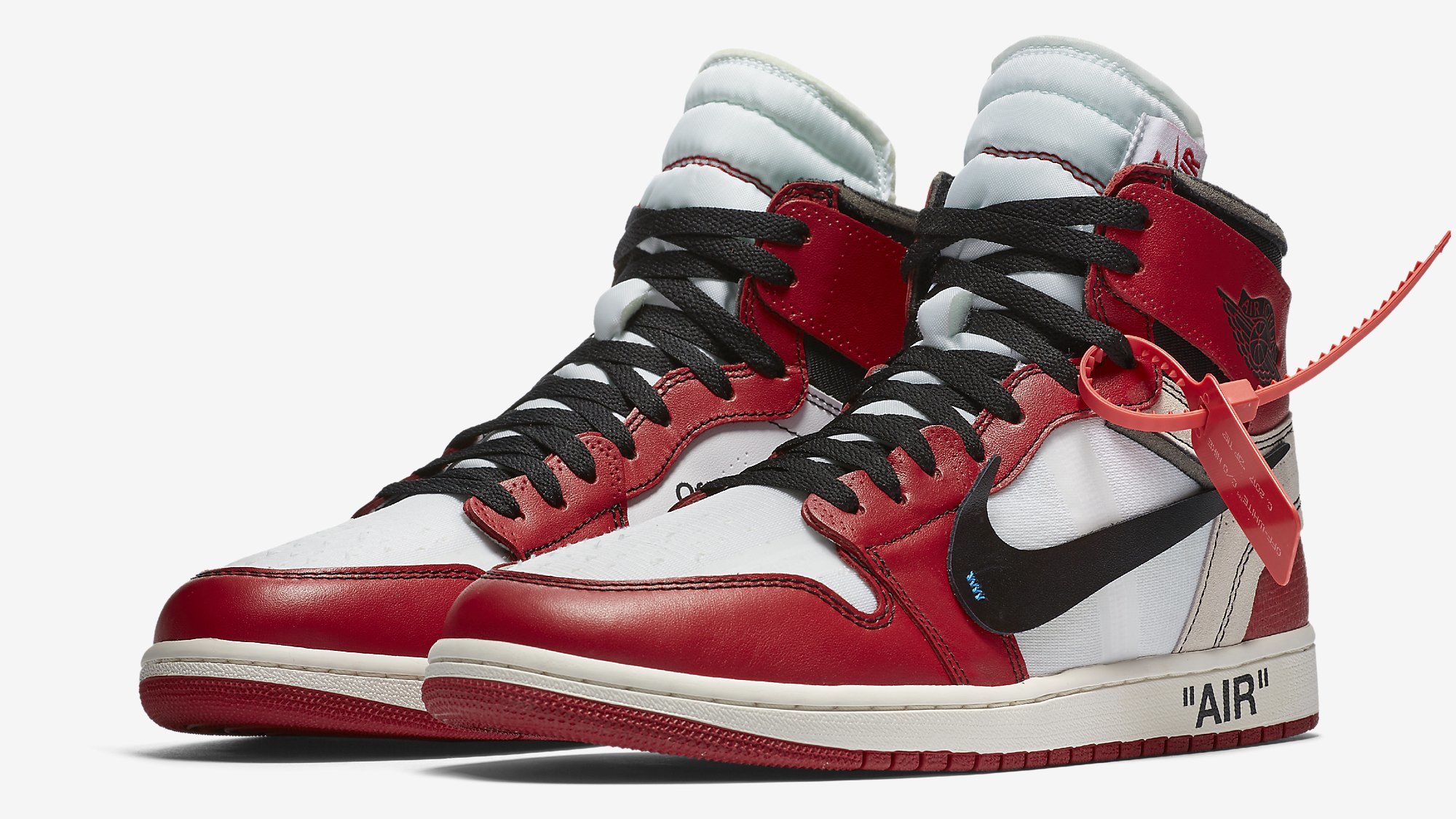 off white jordan 1 chicago retail price