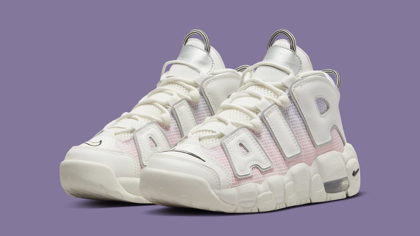 pink and white air more uptempo