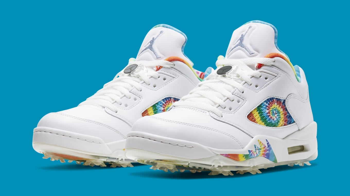 jordan 5 low golf tie dye