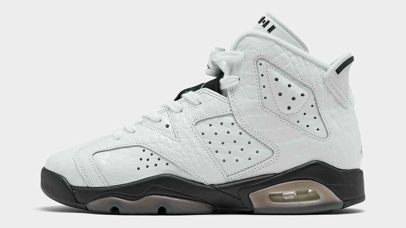 white and grey jordan 6s