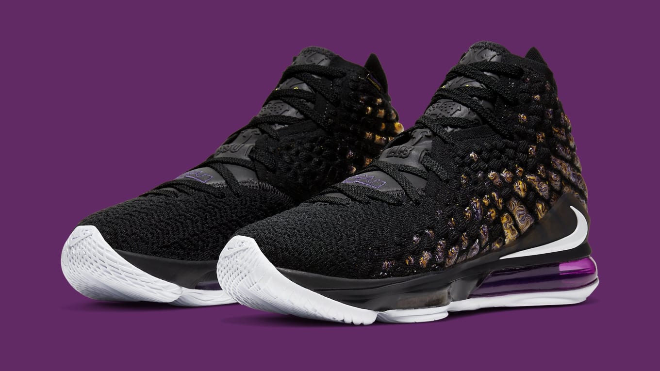 Nike LeBron 17 'Lakers' Release Date 