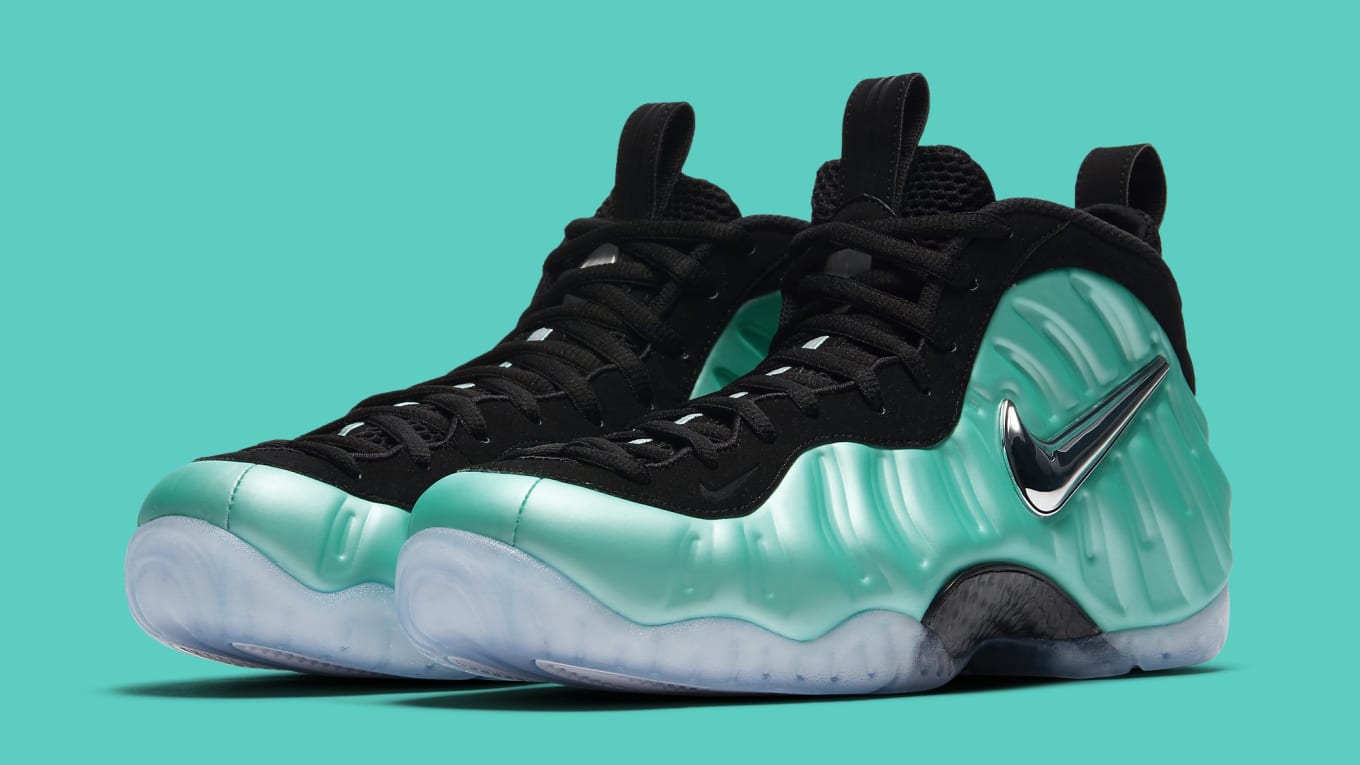 island green foamposites footlocker