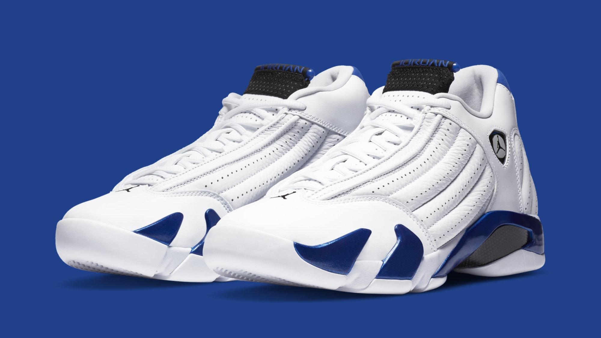 jordan retro 14 black and white