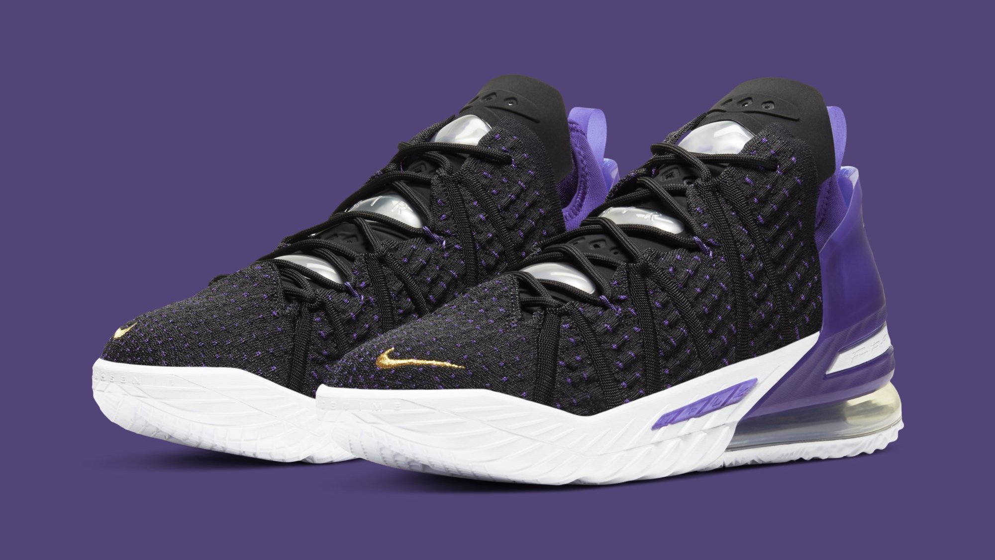 Nike LeBron 18 'Lakers' CQ9283-004 Release Date | Sole Collector