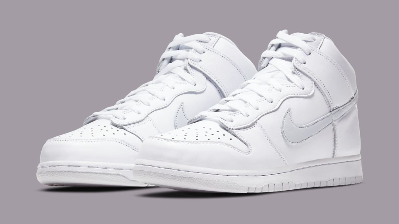 Nike Dunk High 'Pure Platinum' Release 