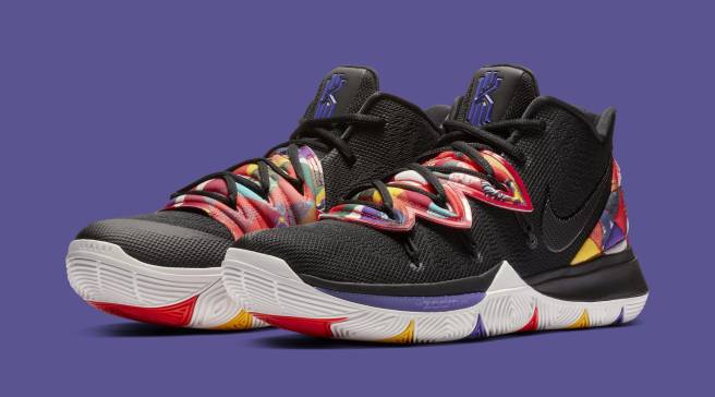 Nike Kyrie 5 Shoes White Red Black On Sale Fobeso