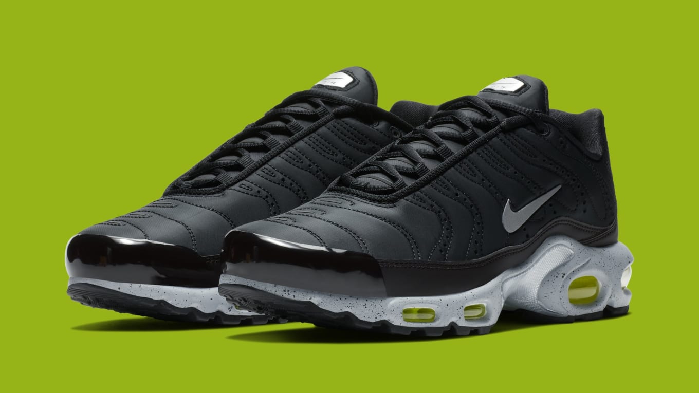nike air max plus silver