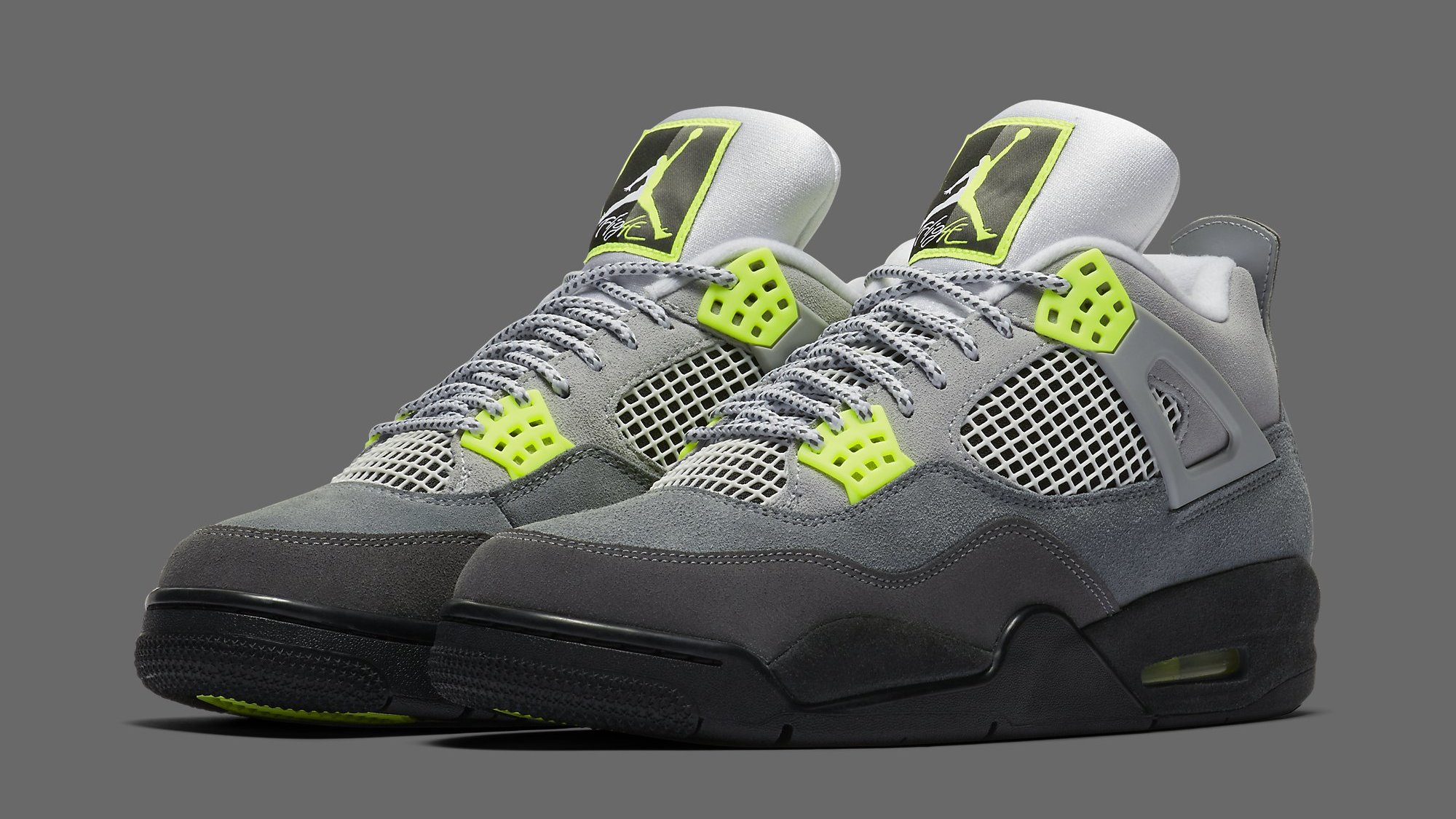 black and grey 4s