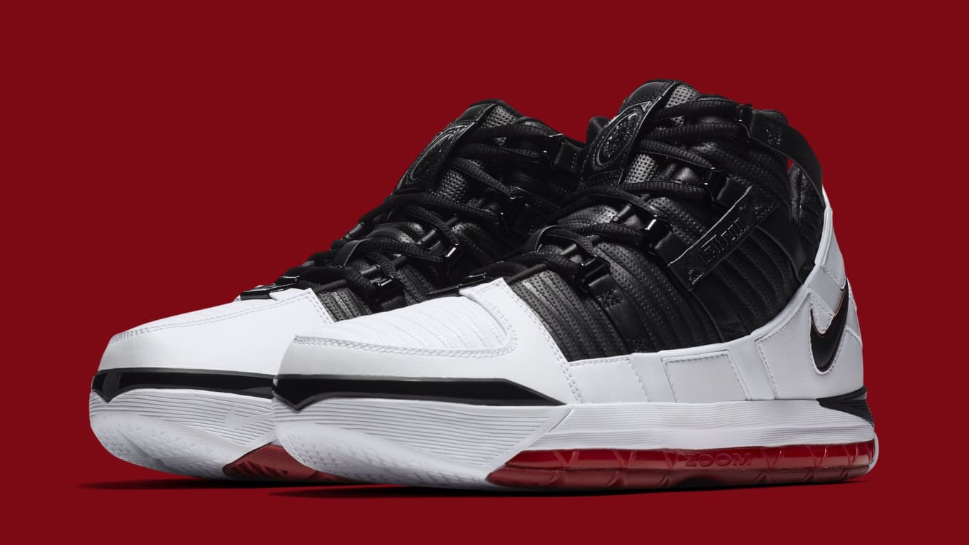 Nike Zoom LeBron 3 'Home' White/Black 