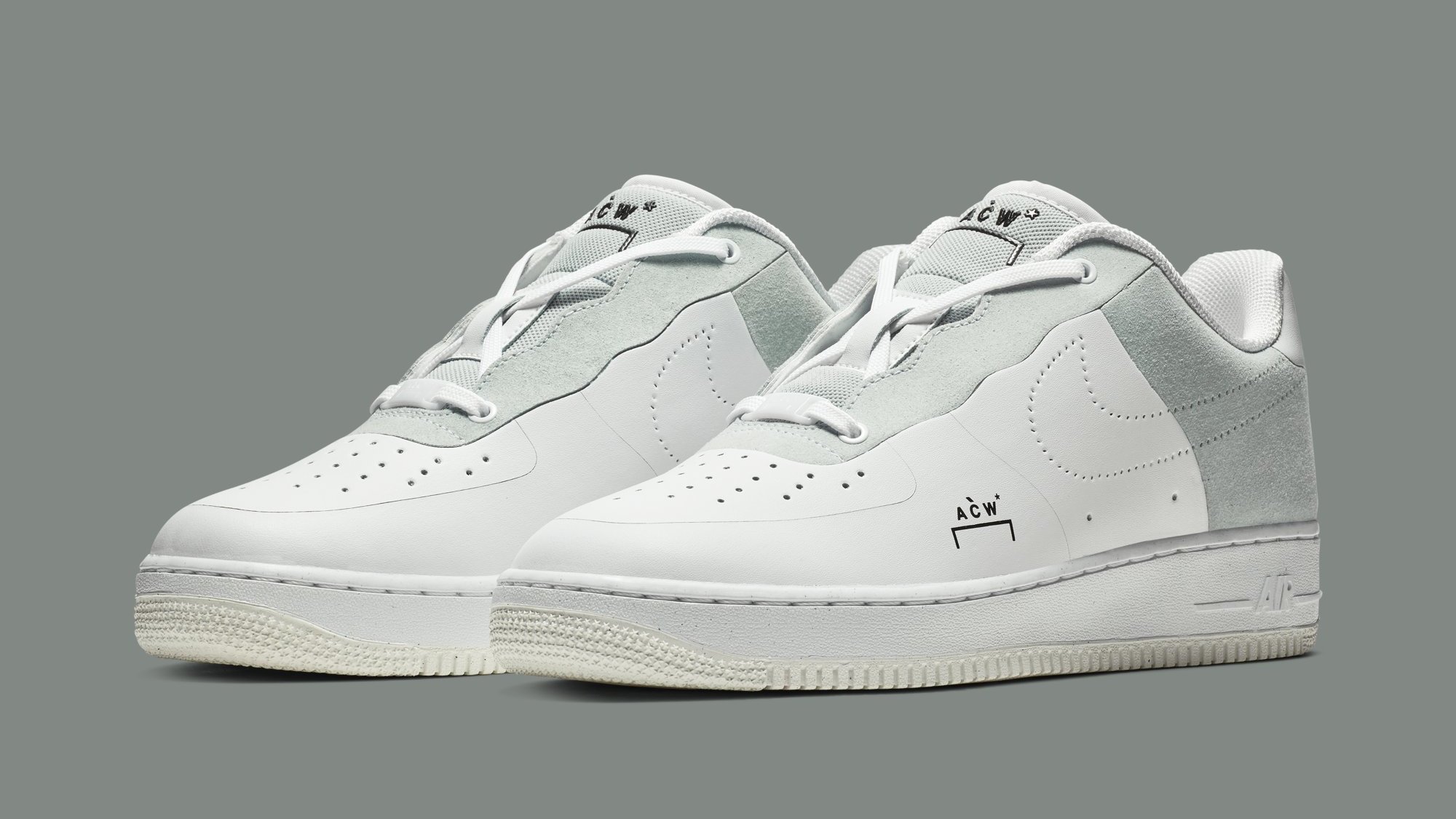 a cold wall air force 1 low white