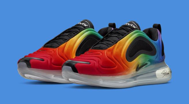 vapormax 720 rainbow