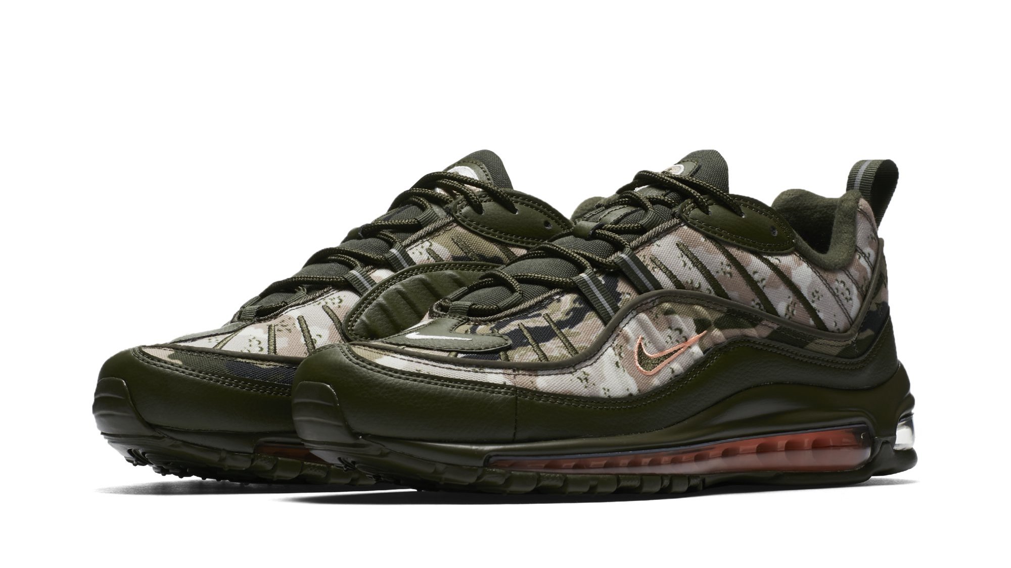 عناق حركة المرور خمارة air max 98 khaki 