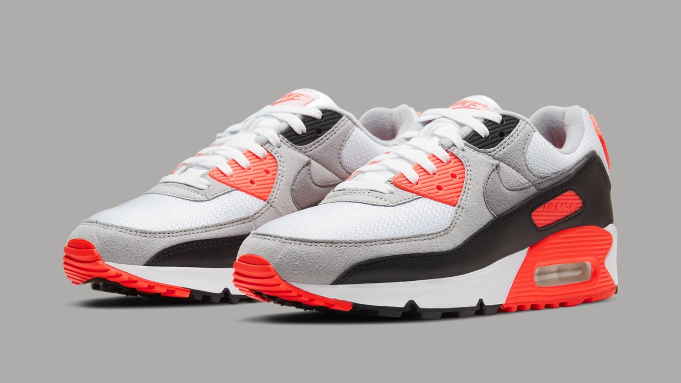 Nike Air Max 90 OG 'Infrared' Radiant Red CT1685-100 Release Date ... دينمو النترا