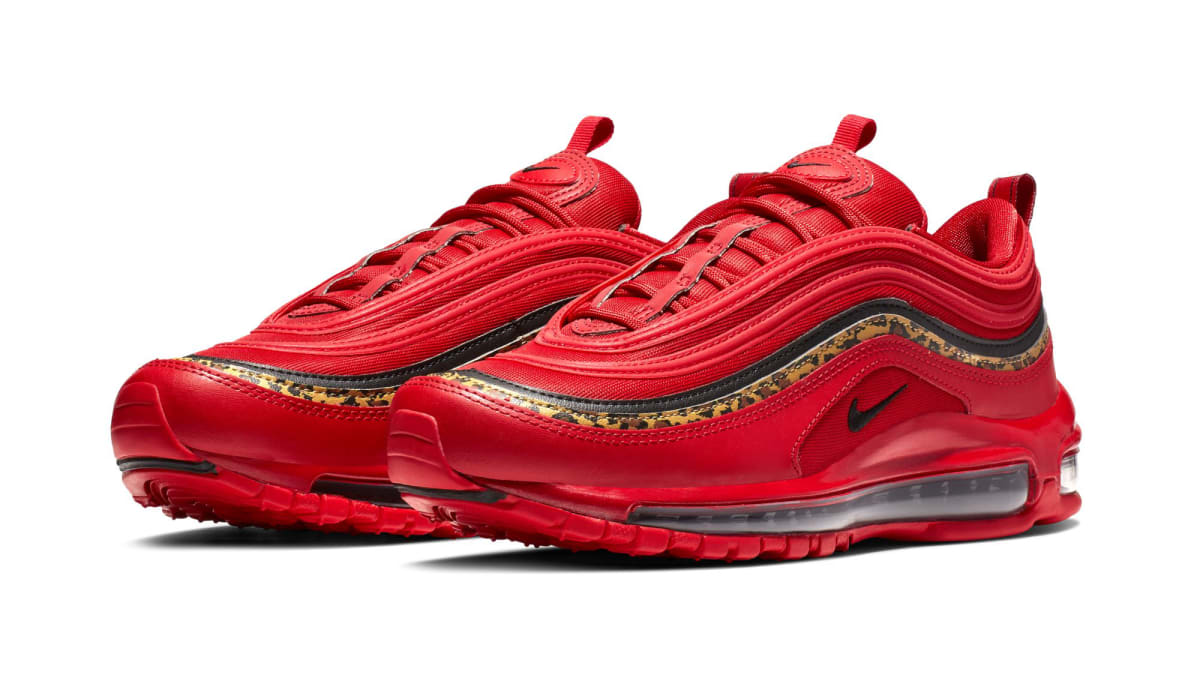 Nike Air Max 97 'Red/Leopard' Images 