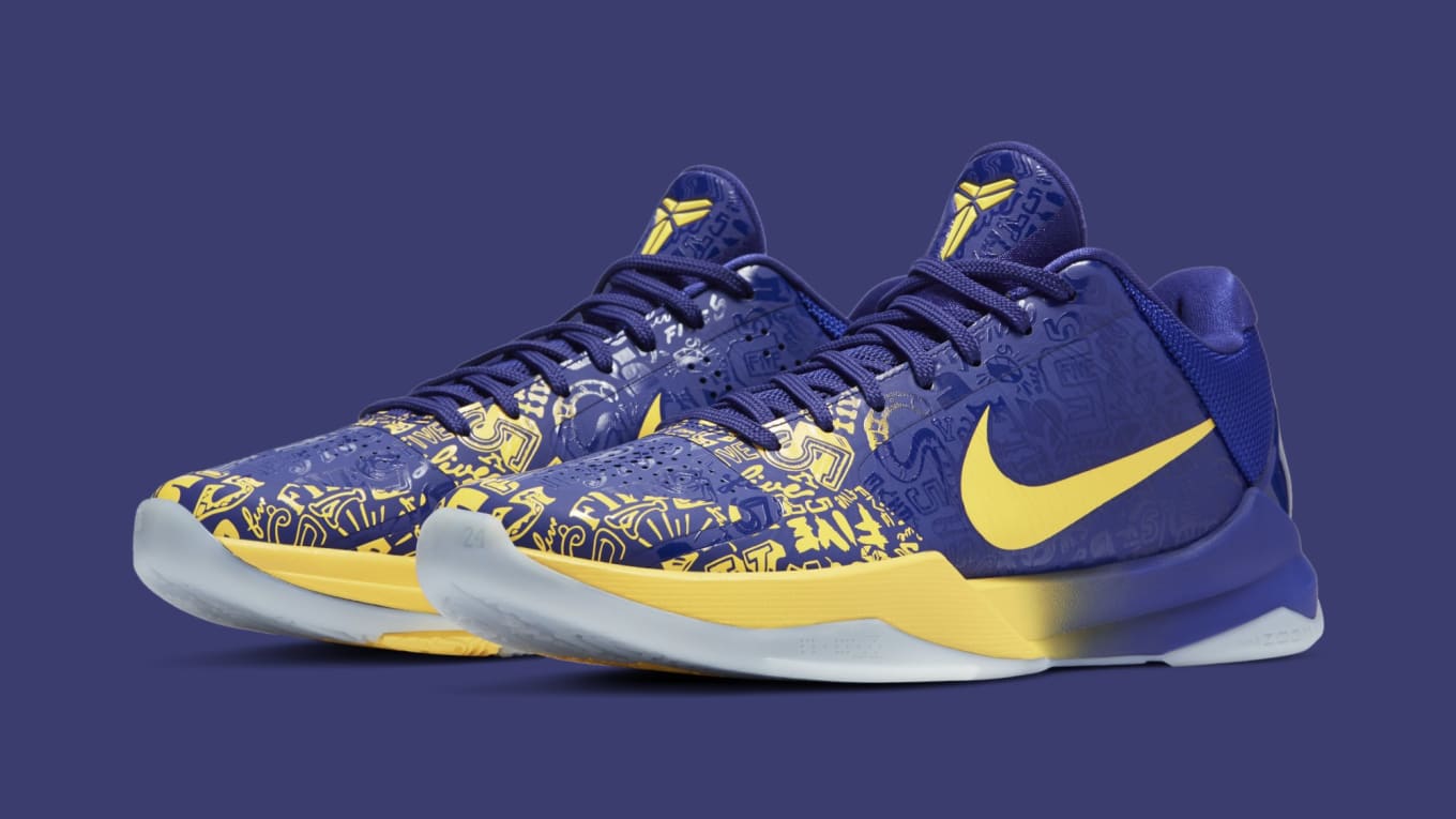 blue and yellow kobes