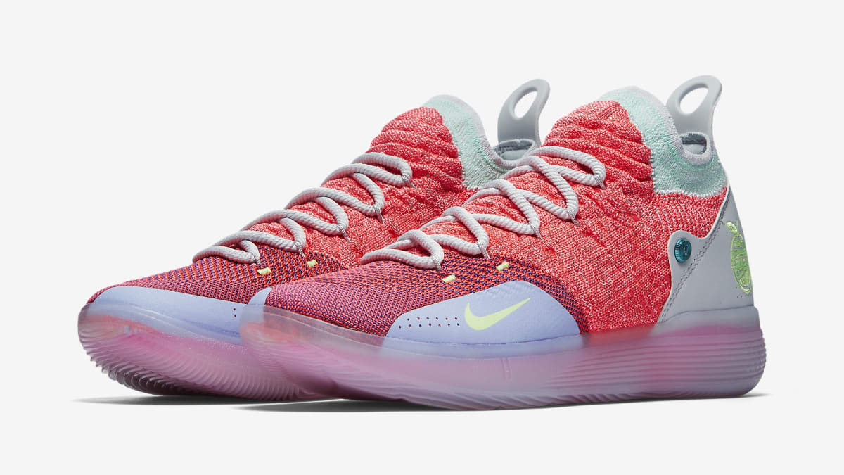 kd 11 shoes pink