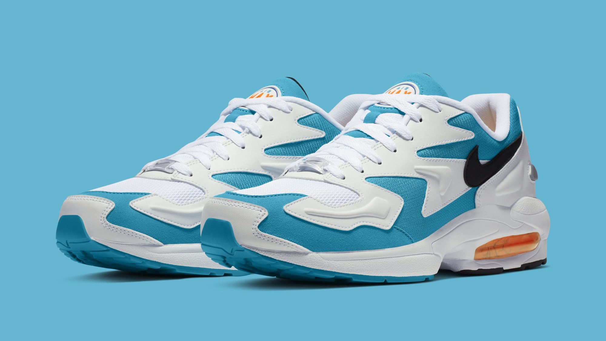 Rig mand genetisk Siege Nike Air Max2 Light 'Blue Lagoon' AO1741-100 Release Date | Sole Collector