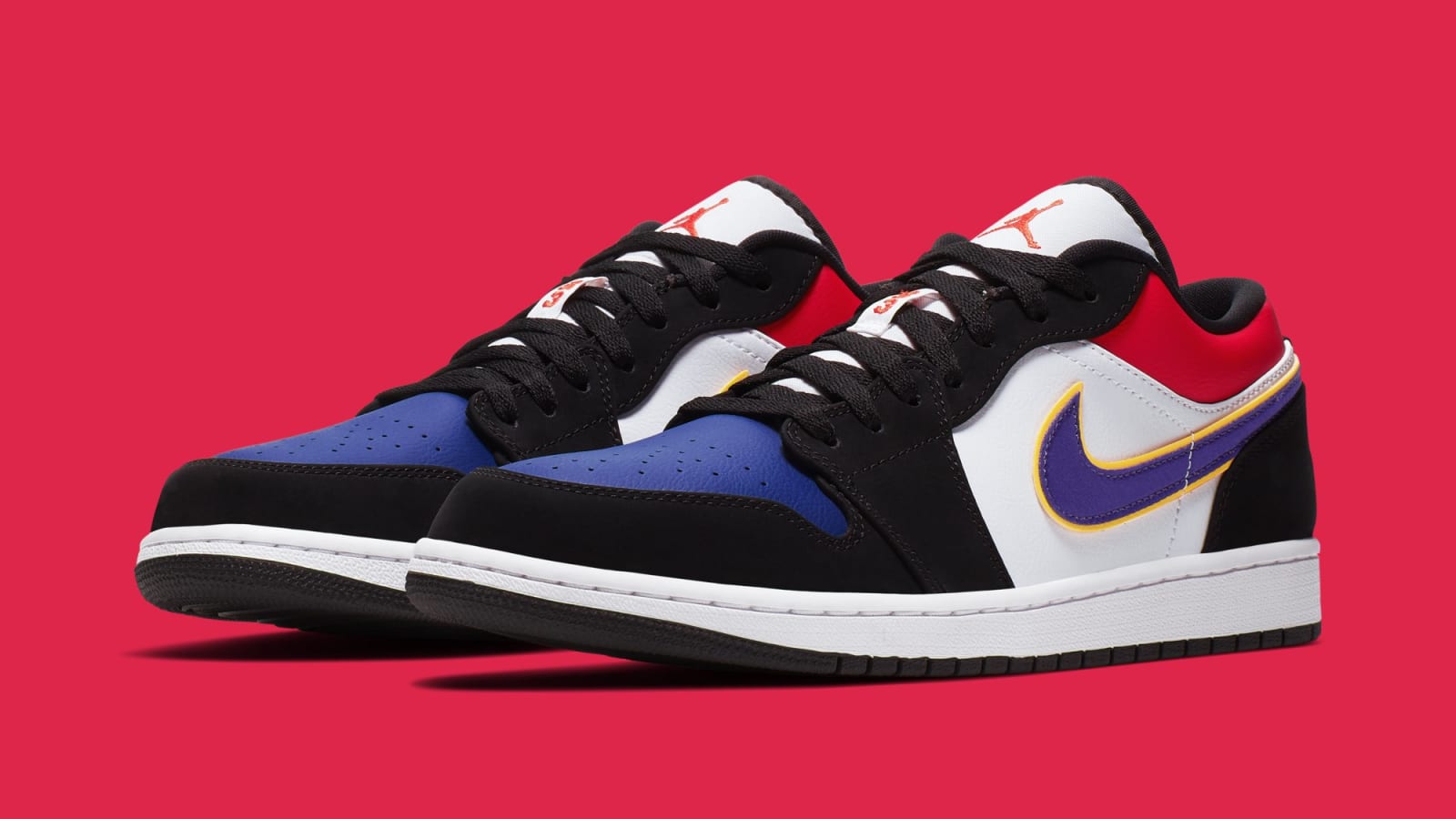 Air Jordan 1 Low Appears In Vibrant Colorway: Official Photos