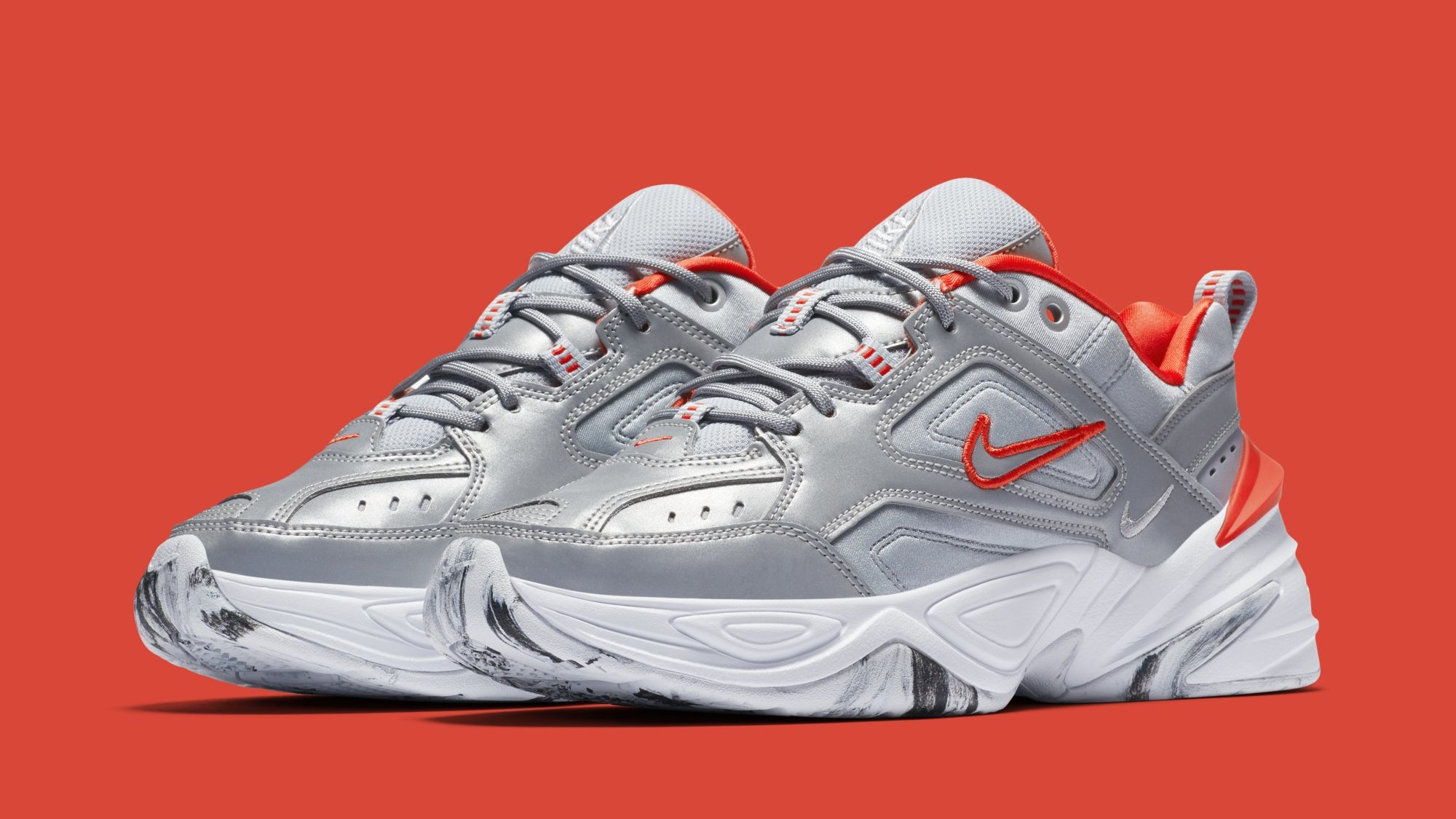 nike m2k tekno silver