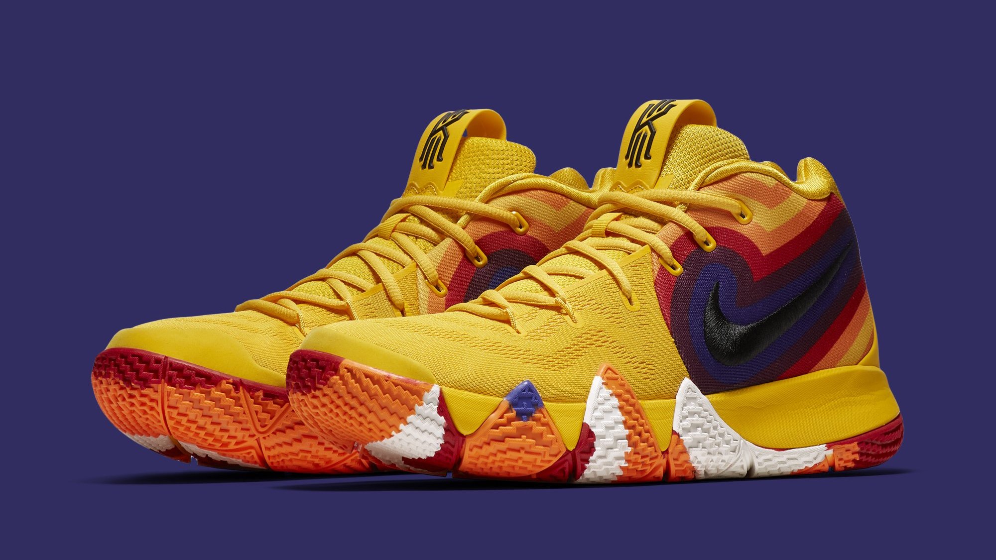 yellow kyrie 4