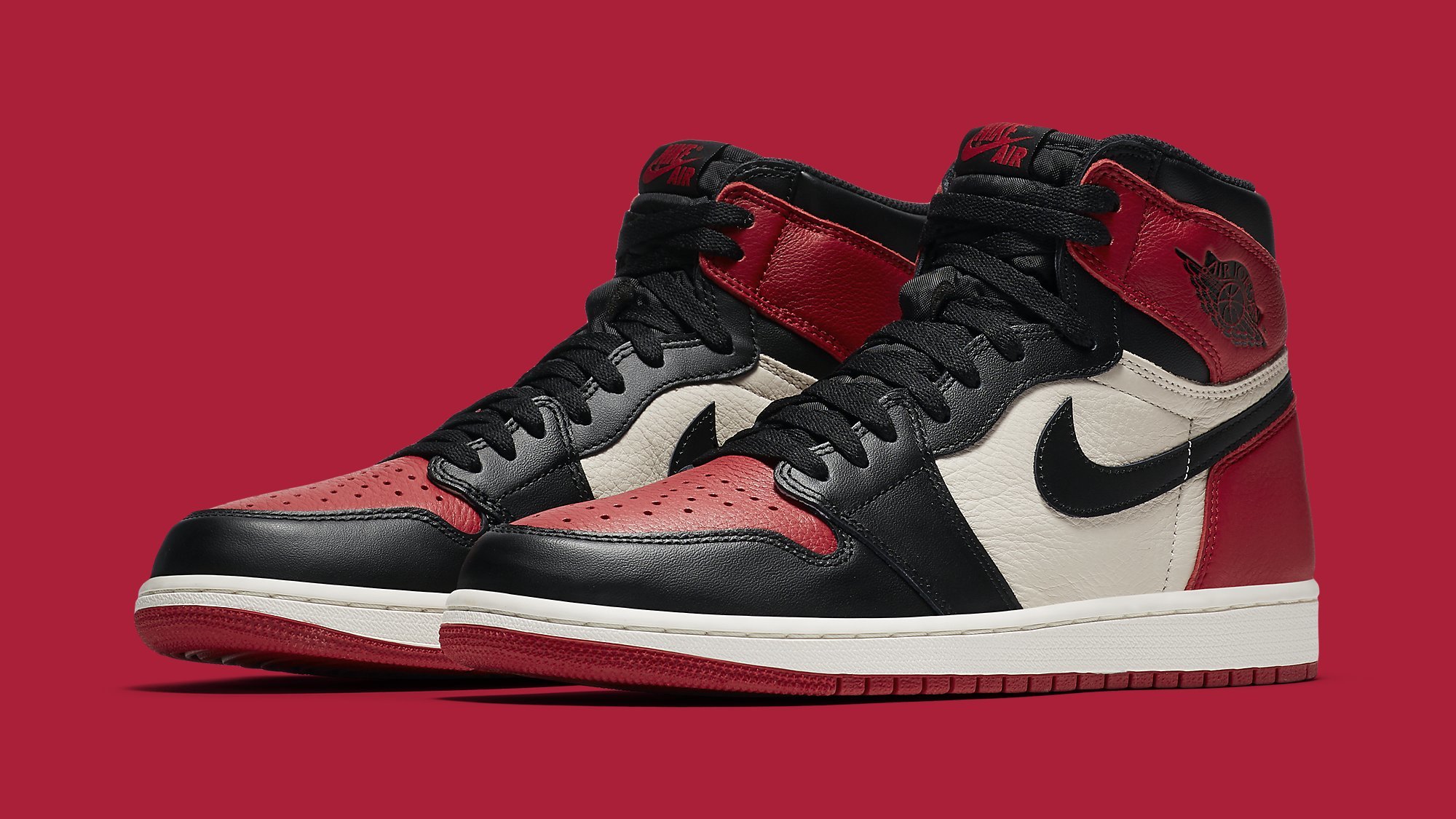 jordan 1 bred toe retail