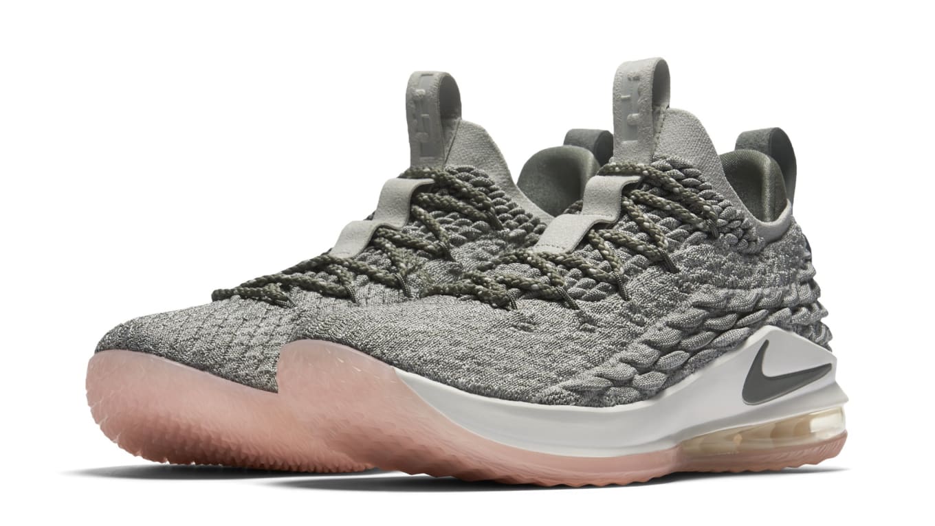 Lebron 15 low gray