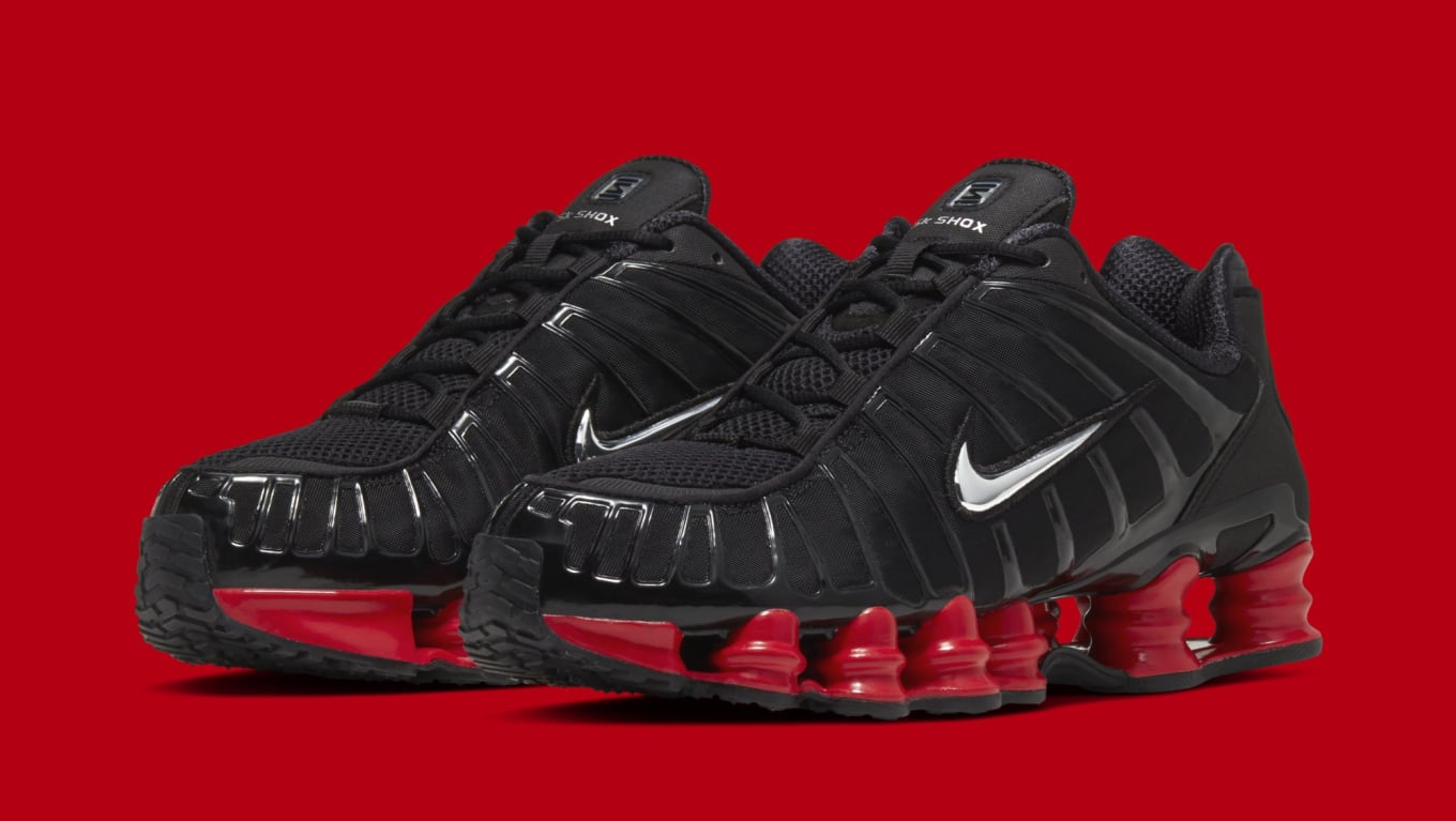 nike shox black and grey