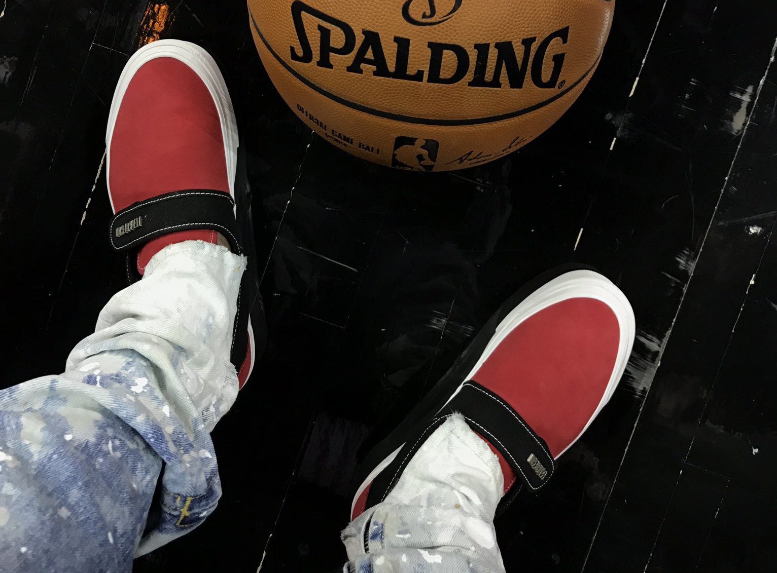 fear of god slip ons