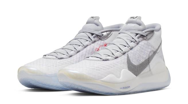 nike kd 12 white ice