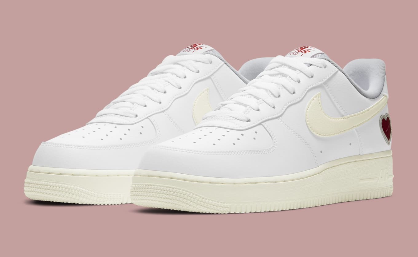 Nike Air Force 1 Low Valentine's Day 2021 Release Date DD7117-100 ...
