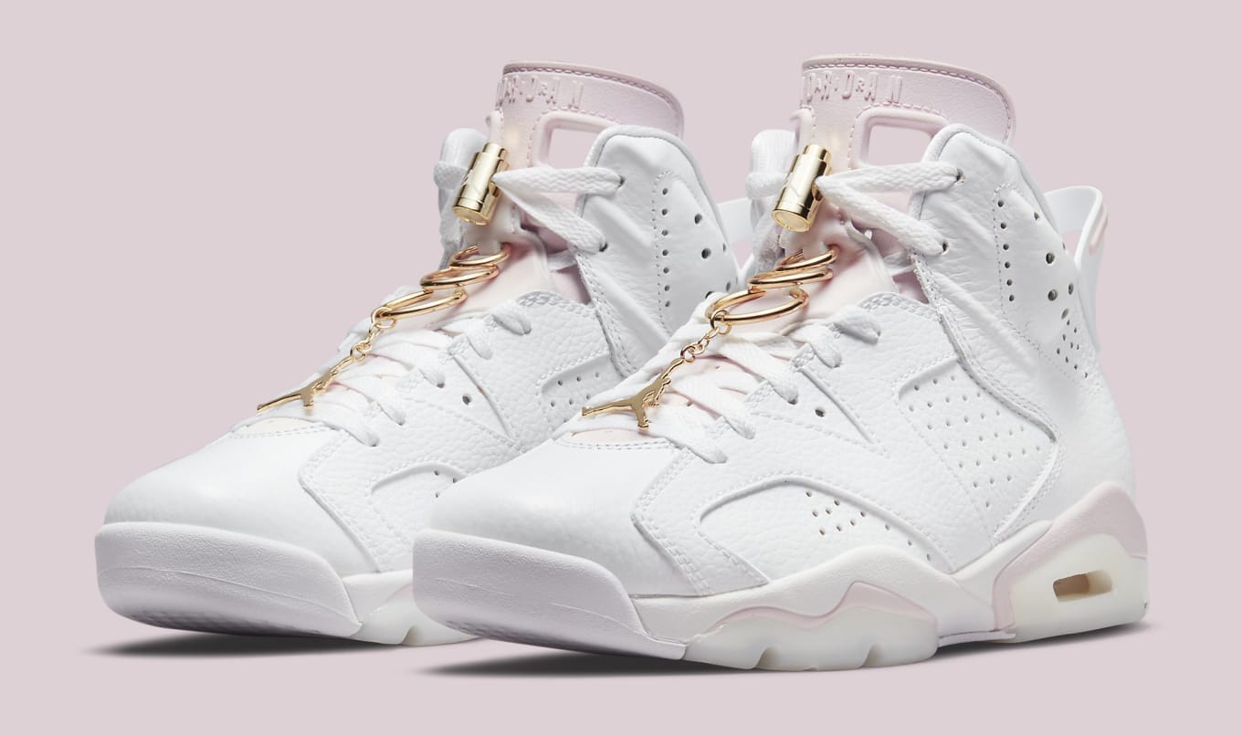 Air Jordan 6 Retro Women's 'Gold Hoops 