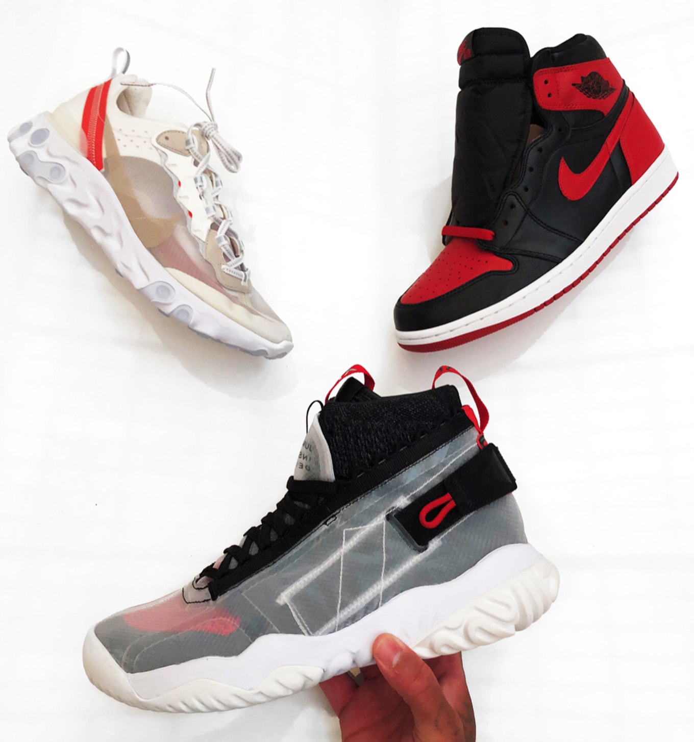 nike air jordan 1 react