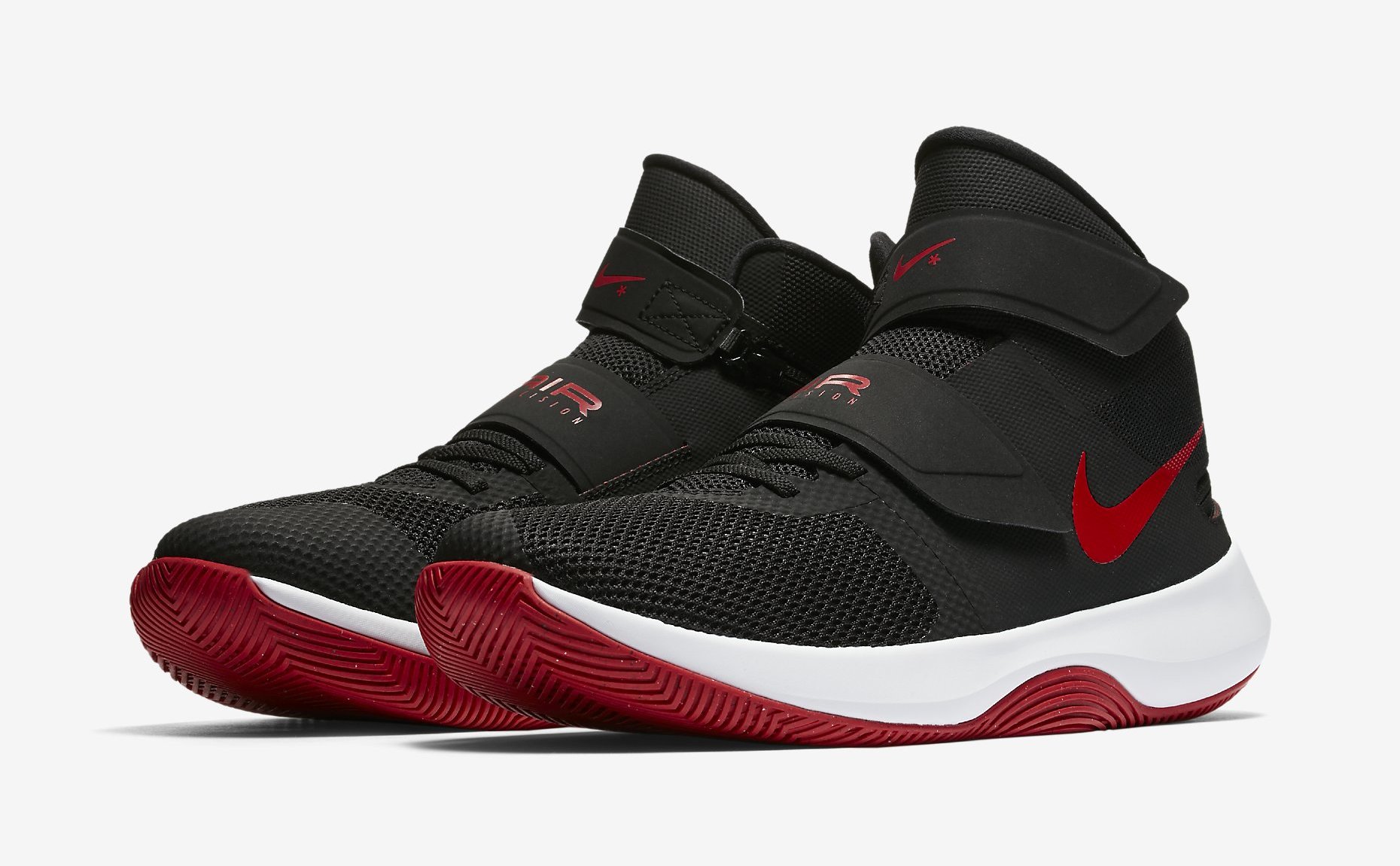 nike air precision black and red