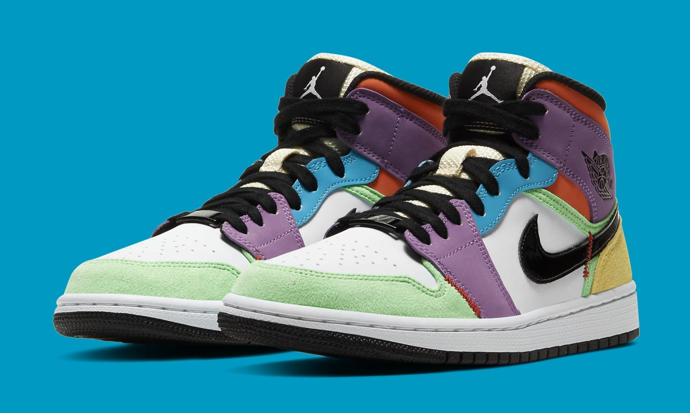jordan shoes multicolor
