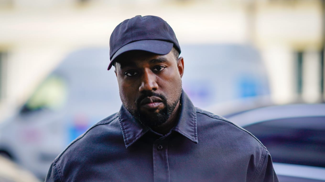 kanye dad hat