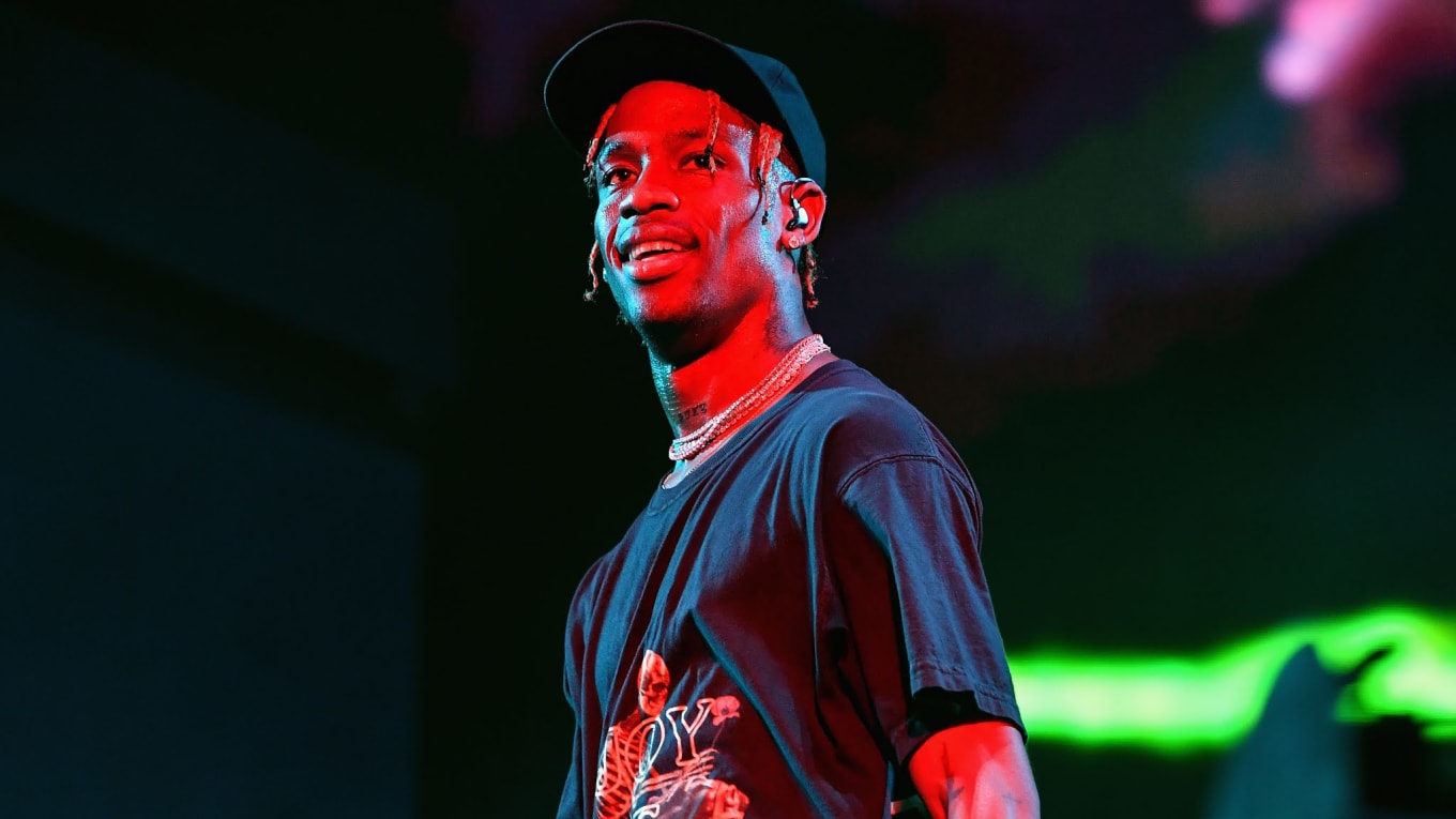 red and black travis scott