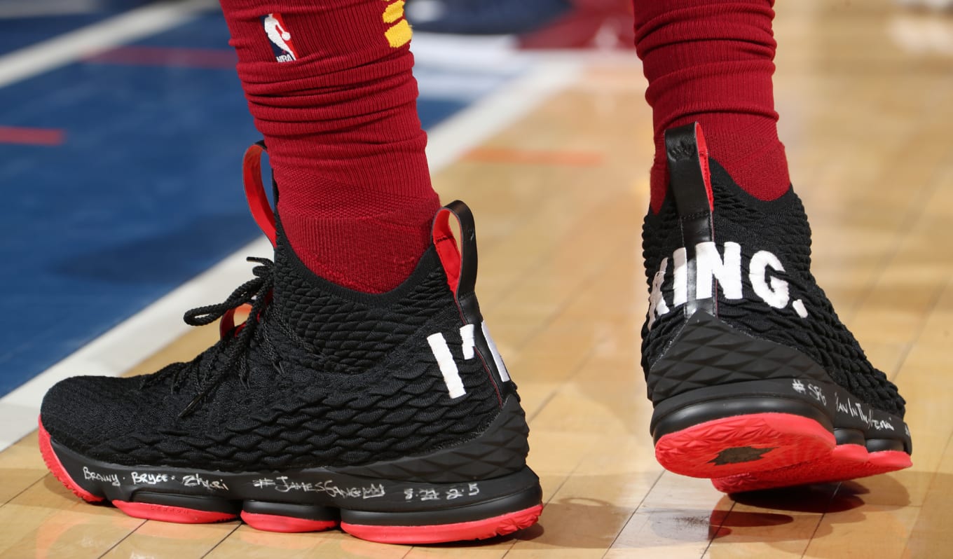 LeBron James Debuts Nike LeBron 15 'I'm 