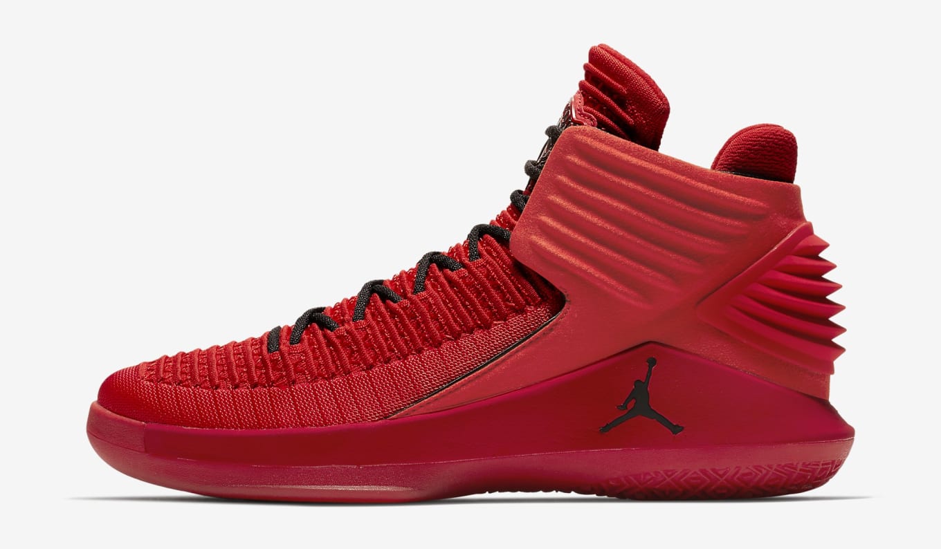 jordan shoes in red colour