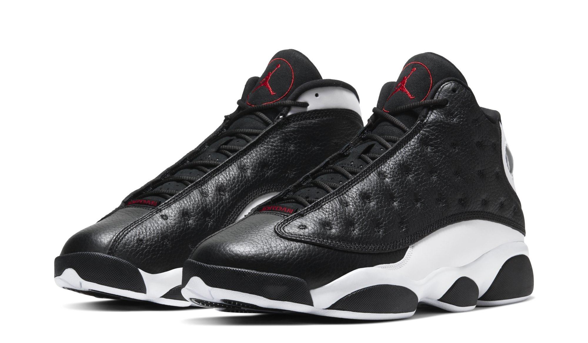 white and red jordan 13