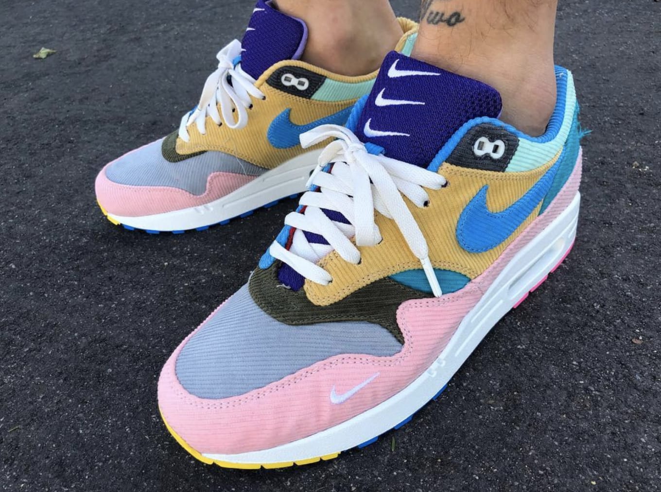 His Bespoke Nike Air Max 1s 