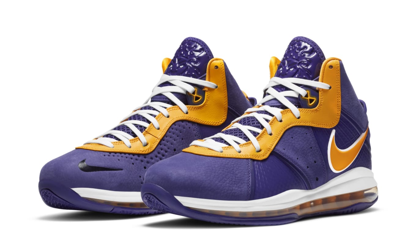 Nike LeBron 8 Lakers DC8380-500 Release