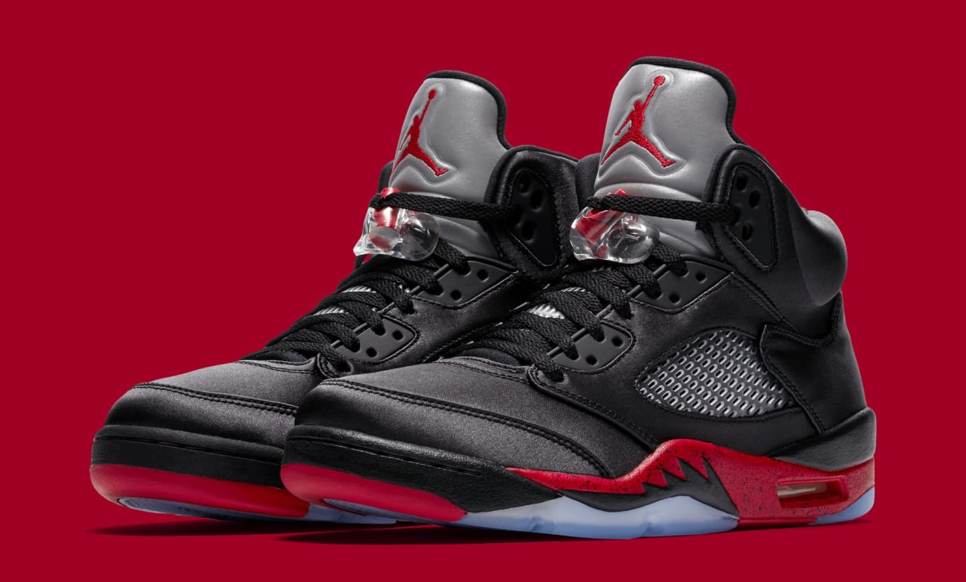 Satin red 5s best sale