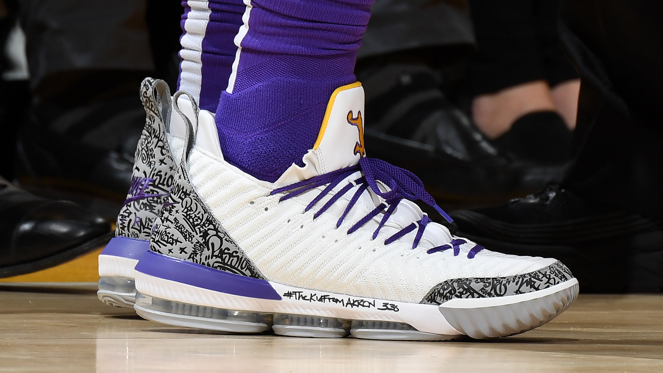 SoleWatch: LeBron James Makes History in Air Jordan 3-Inspired LeBron 16s |  Sole Collector