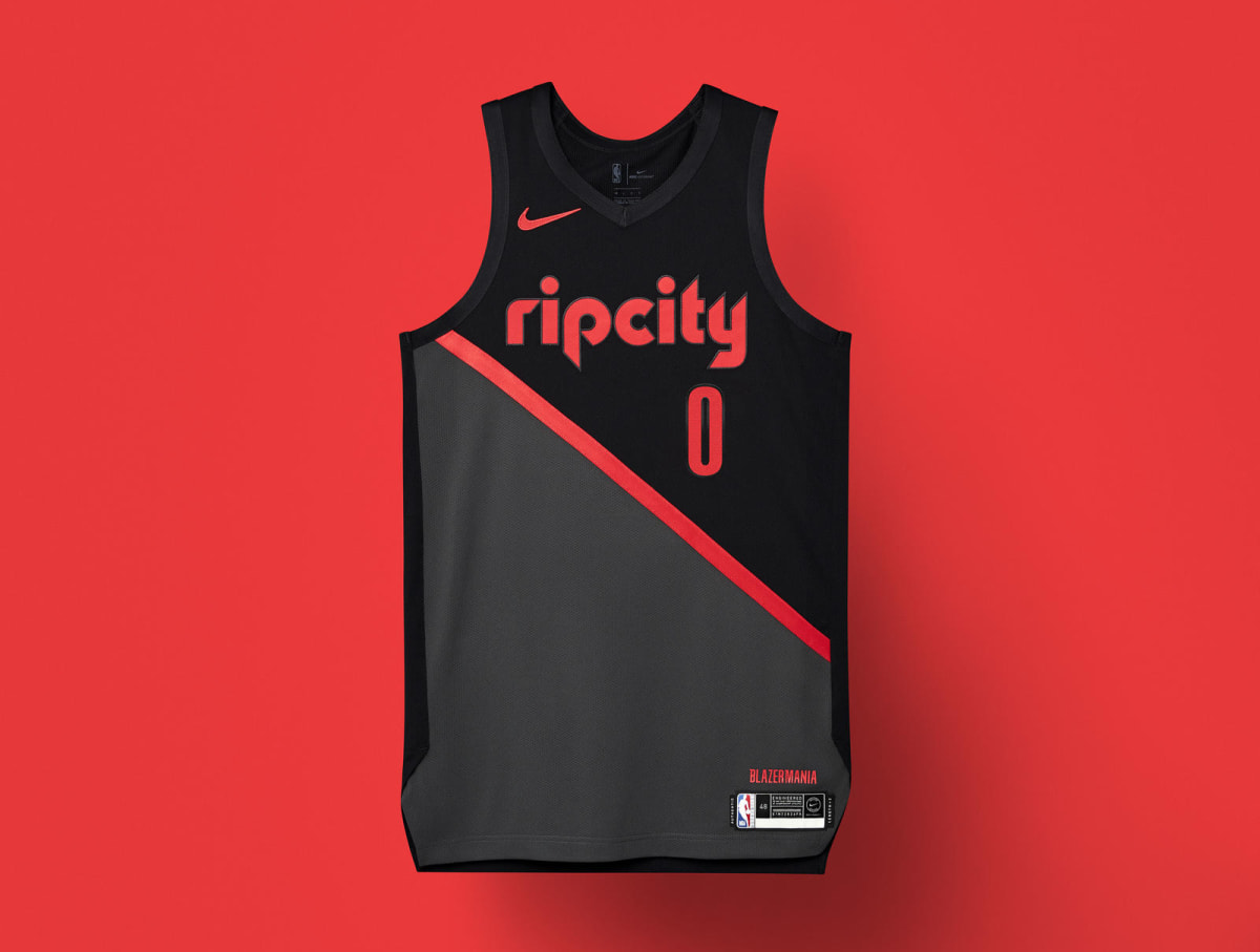 nike trail blazers jersey