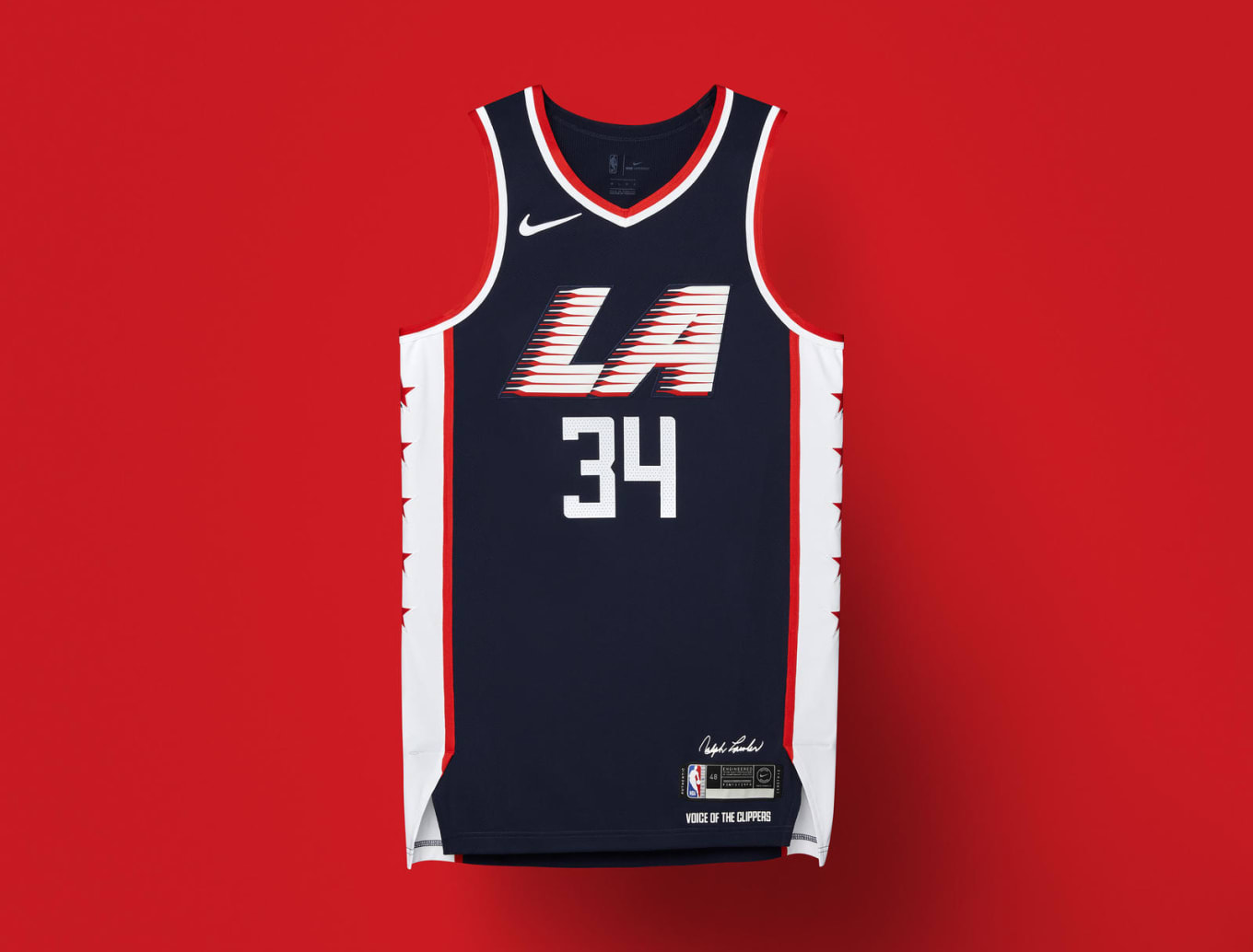 clippers earned jersey