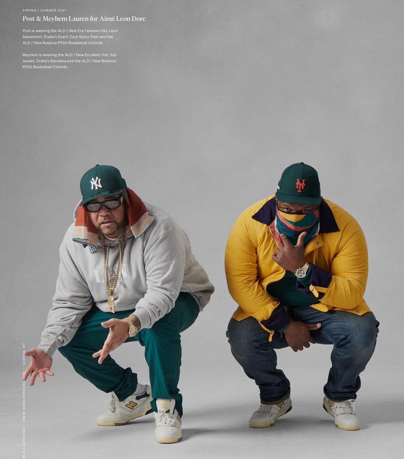 new balance aime leon dore hoodie