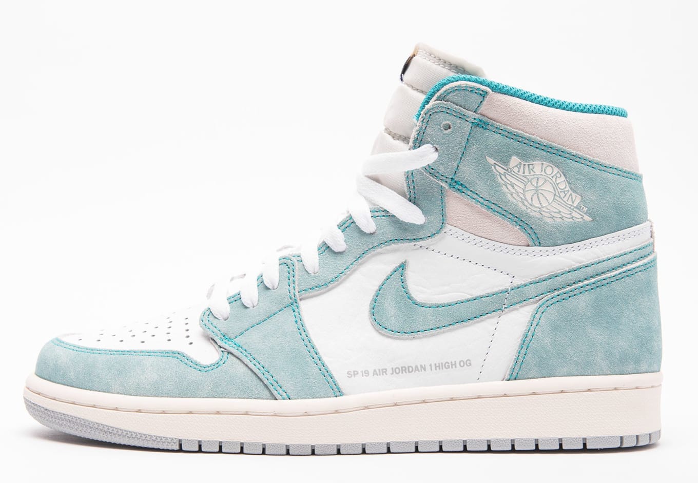 Light blue and white 1s top